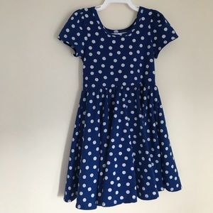 Dot dot smile vintage 2t cap dress